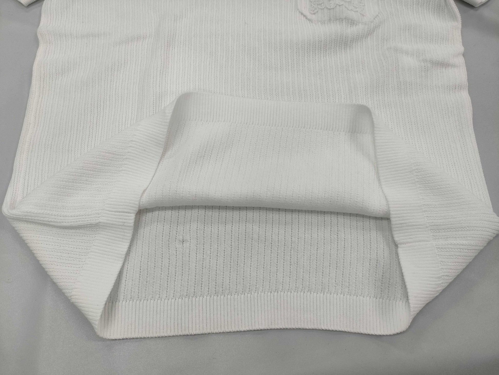 CHANEL CHANEL 2024 Icon Series Summer Knit Short Sleeve T-Shirt Size 40