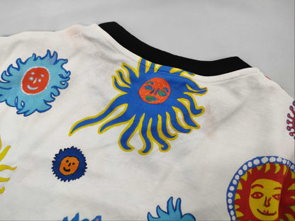 LOUIS VUITTON LOUIS VUITTON Yayoi Kusama Collaboration Limited Edition Short Sleeve Chain T-Shirt, Size S