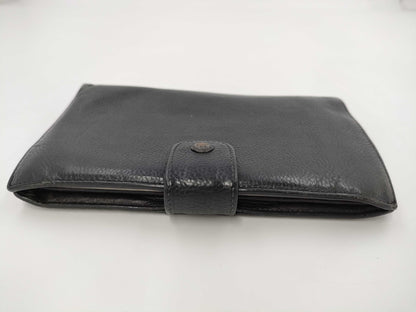 CHANEL Coco Mark Bi-fold Wallet, Caviar, G Hardware, Black, 3651041