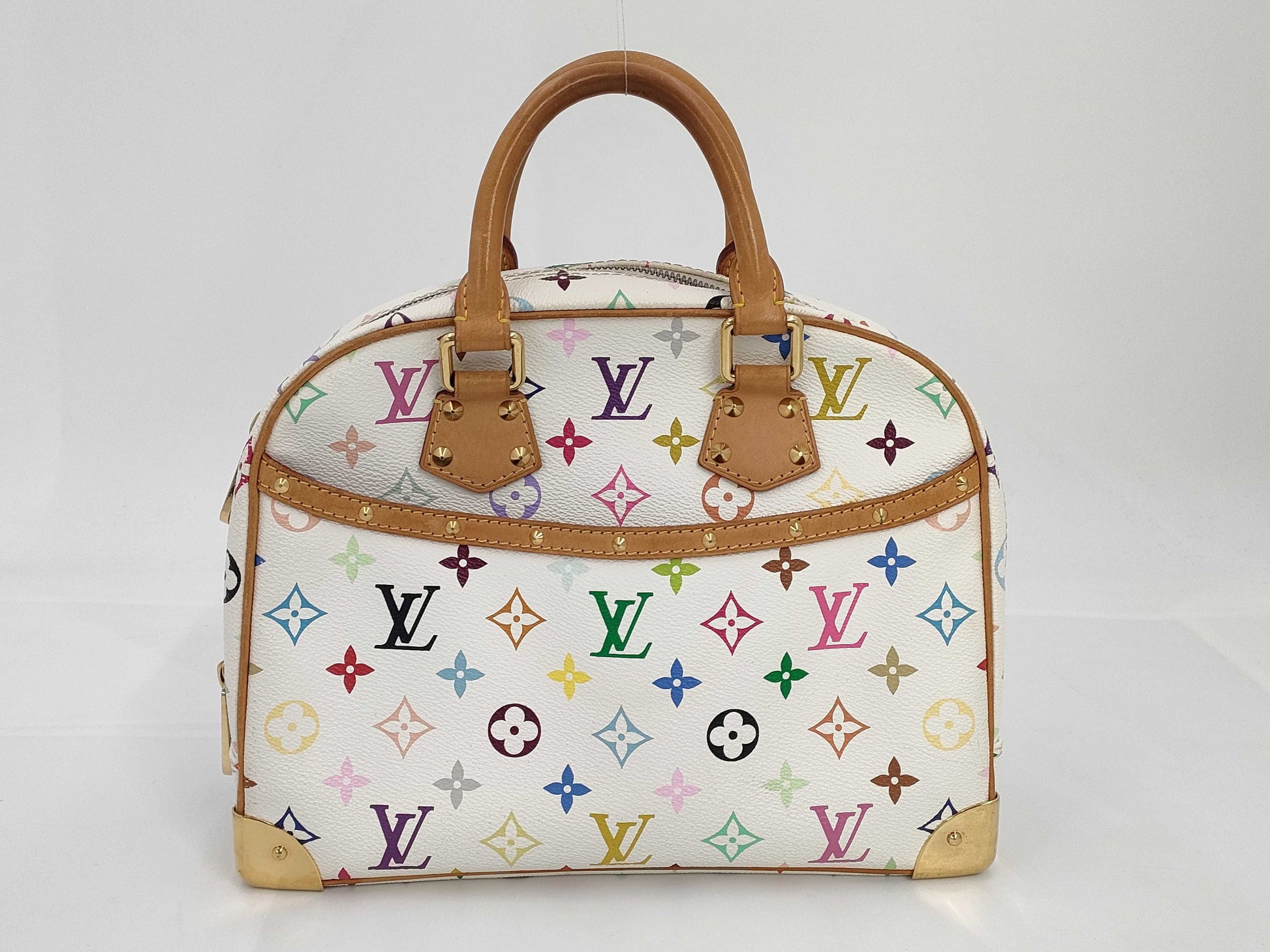 LOUIS VUITTON Multi Trouville Blanc MI0035 Handbag