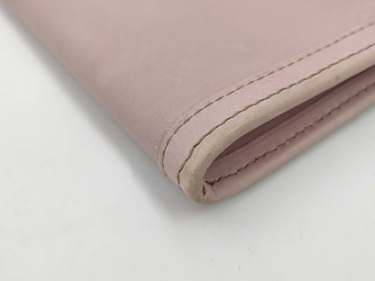 HERMES Jige PM Swift Rose Sakura Second Bag with unclear engraving