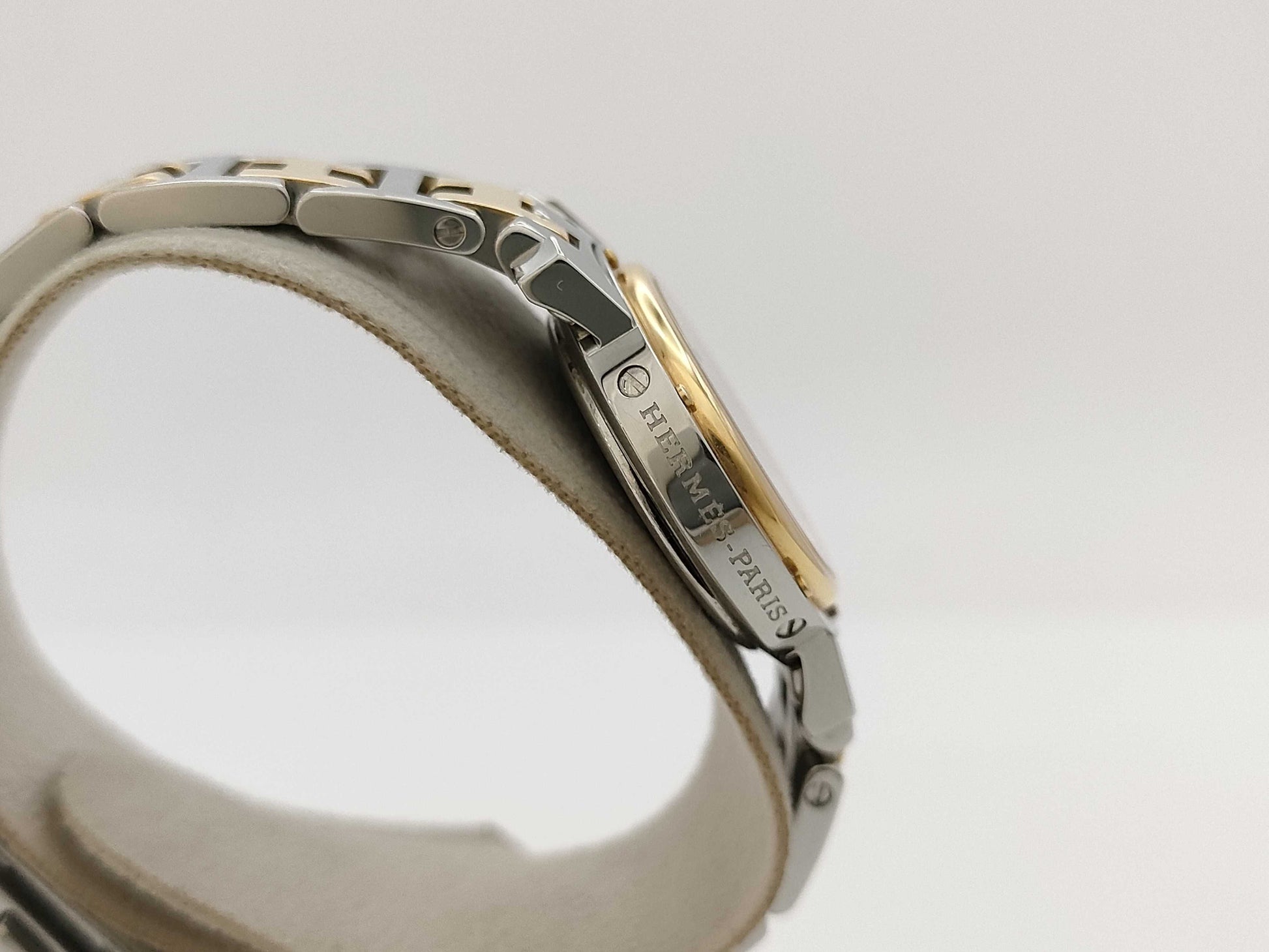 HERMES Clipper CL4.221 2558168 Quartz Shell Dial Women's Watch