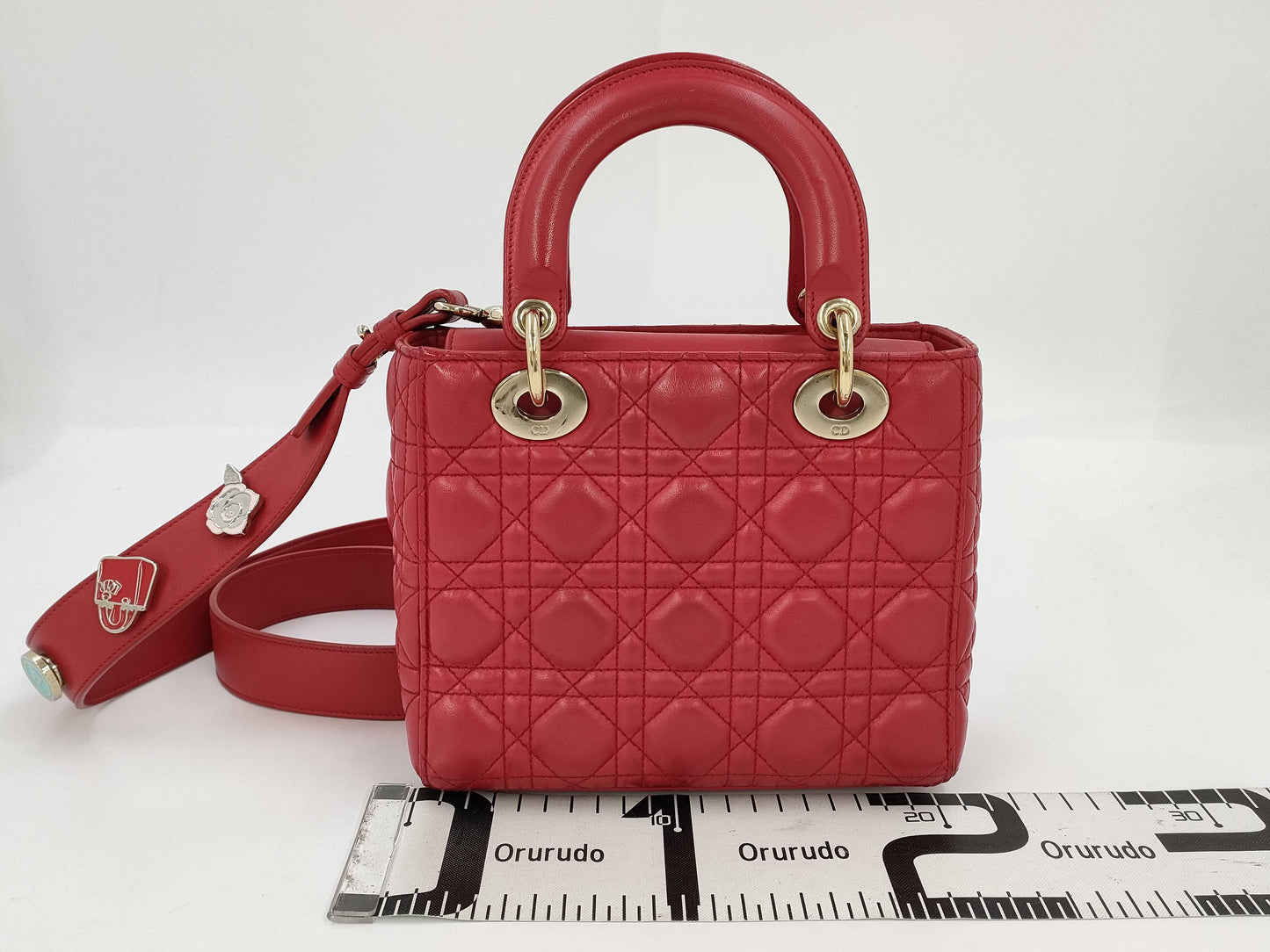 Dior Christian Dior Cannage Lamb Handbag