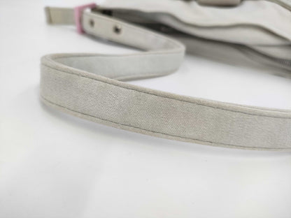 FENDI Mamma Cotton One-Shoulder Bag Pink Handbag