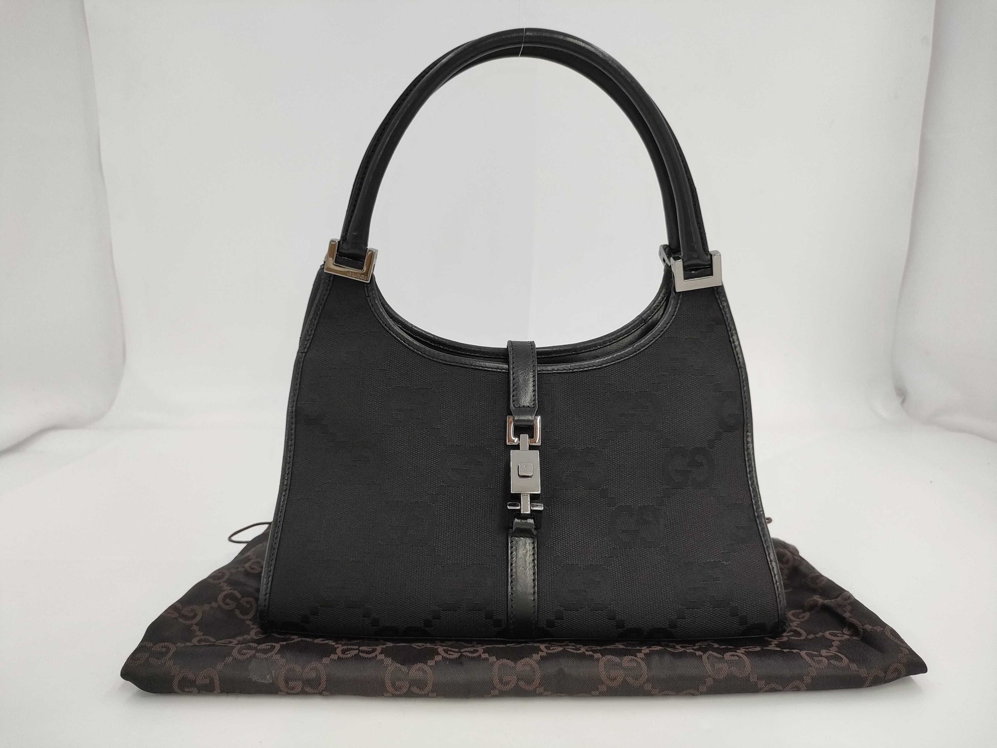 GUCCI GG Jackie Mini Handbag Black