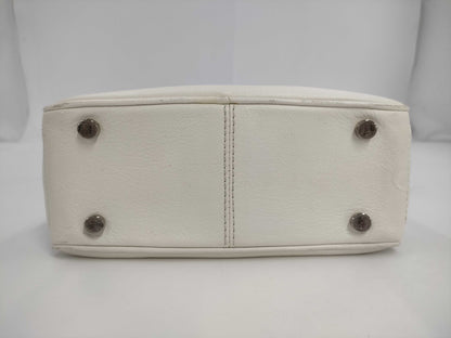 CELINE Mini Boogie Hand Bag White Handbag