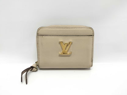 LOUIS VUITTON LockMe Zippy Coin Purse RFID Compatible Wallet Coin Case