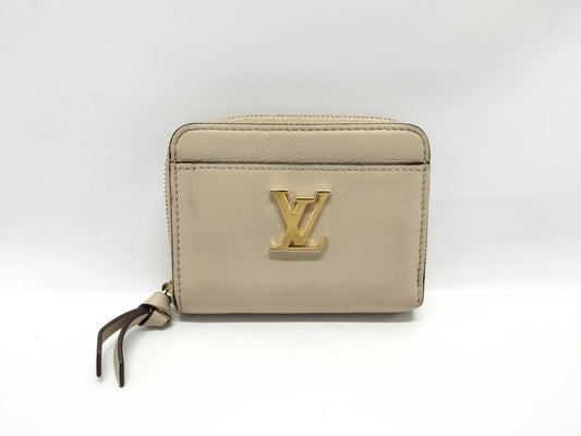 LOUIS VUITTON LockMe Zippy Coin Purse RFID Compatible Wallet Coin Case