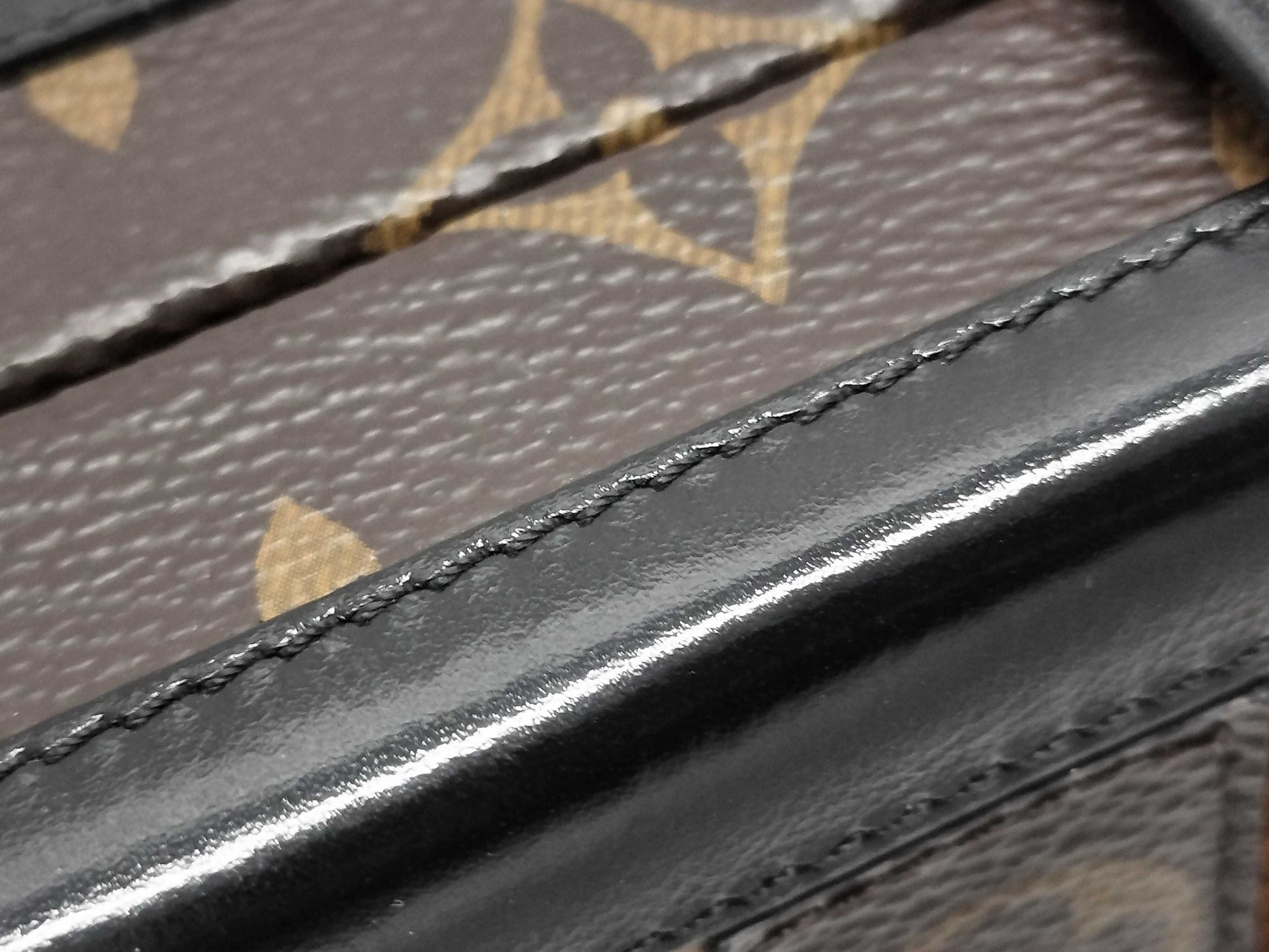 LOUIS VUITTON Petite Malle Rouge Shoulder Bag