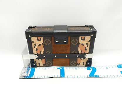 LOUIS VUITTON Petite Malle Rouge Shoulder Bag