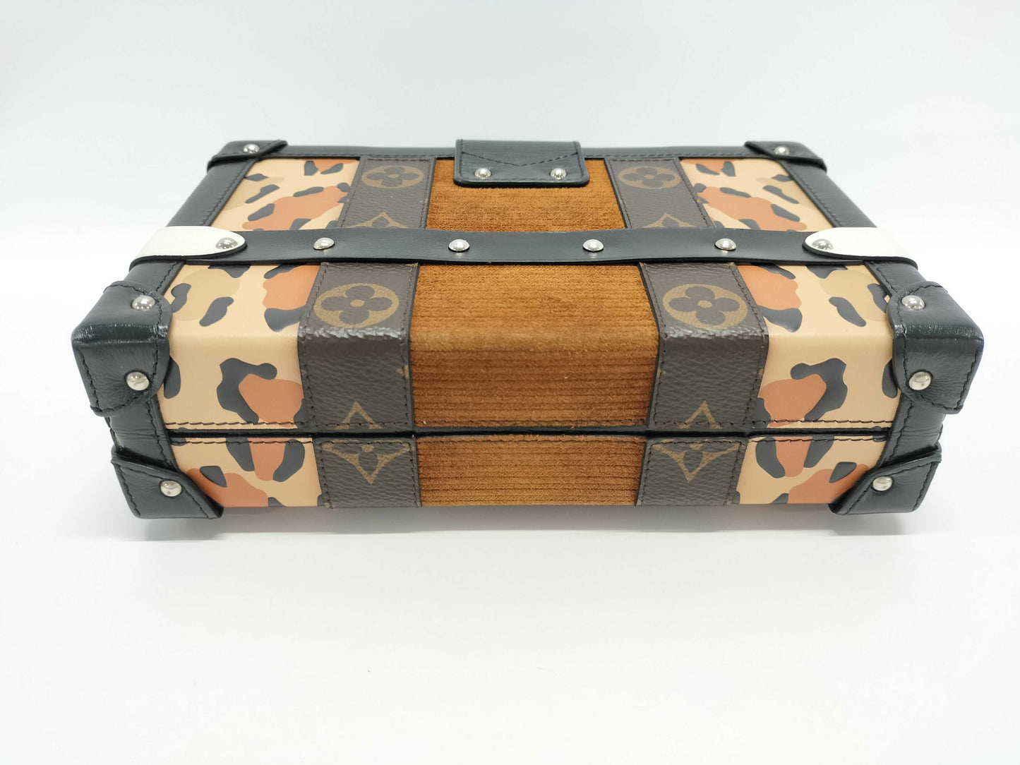 LOUIS VUITTON Petite Malle Rouge Shoulder Bag