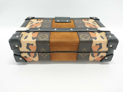 LOUIS VUITTON Petite Malle Rouge Shoulder Bag