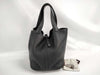 HERMES Picotin Lock 22 Black Handbag with Y Stamp
