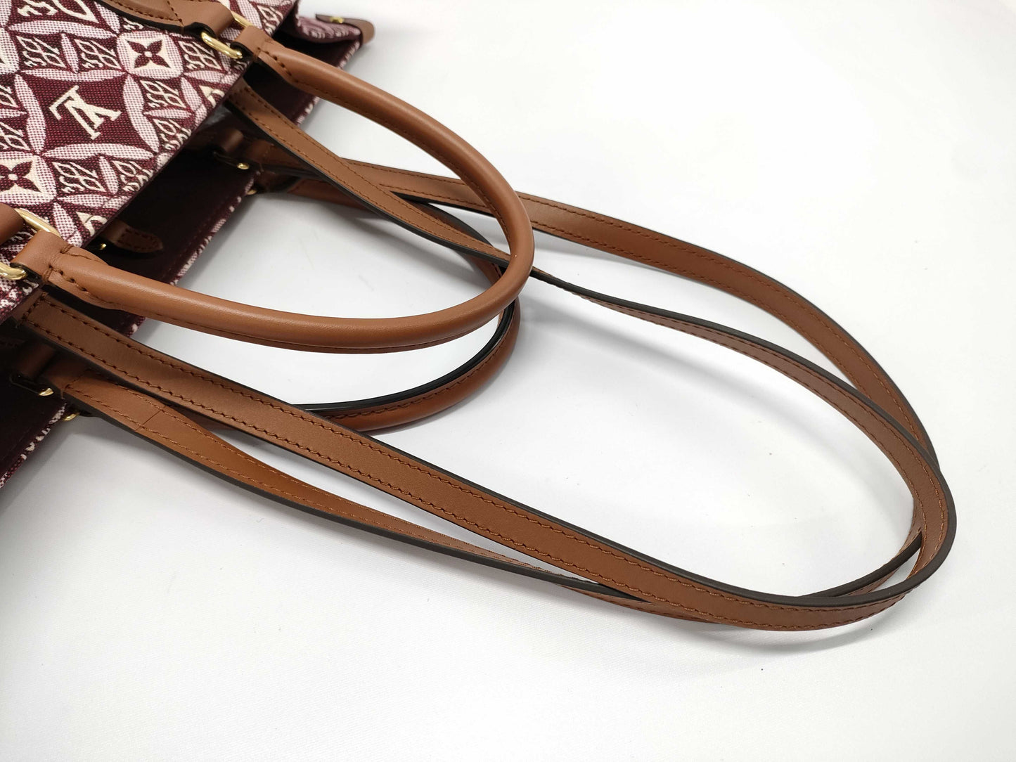 LOUIS VUITTON Monogram On the Go 1854 Handbag Tote Bag