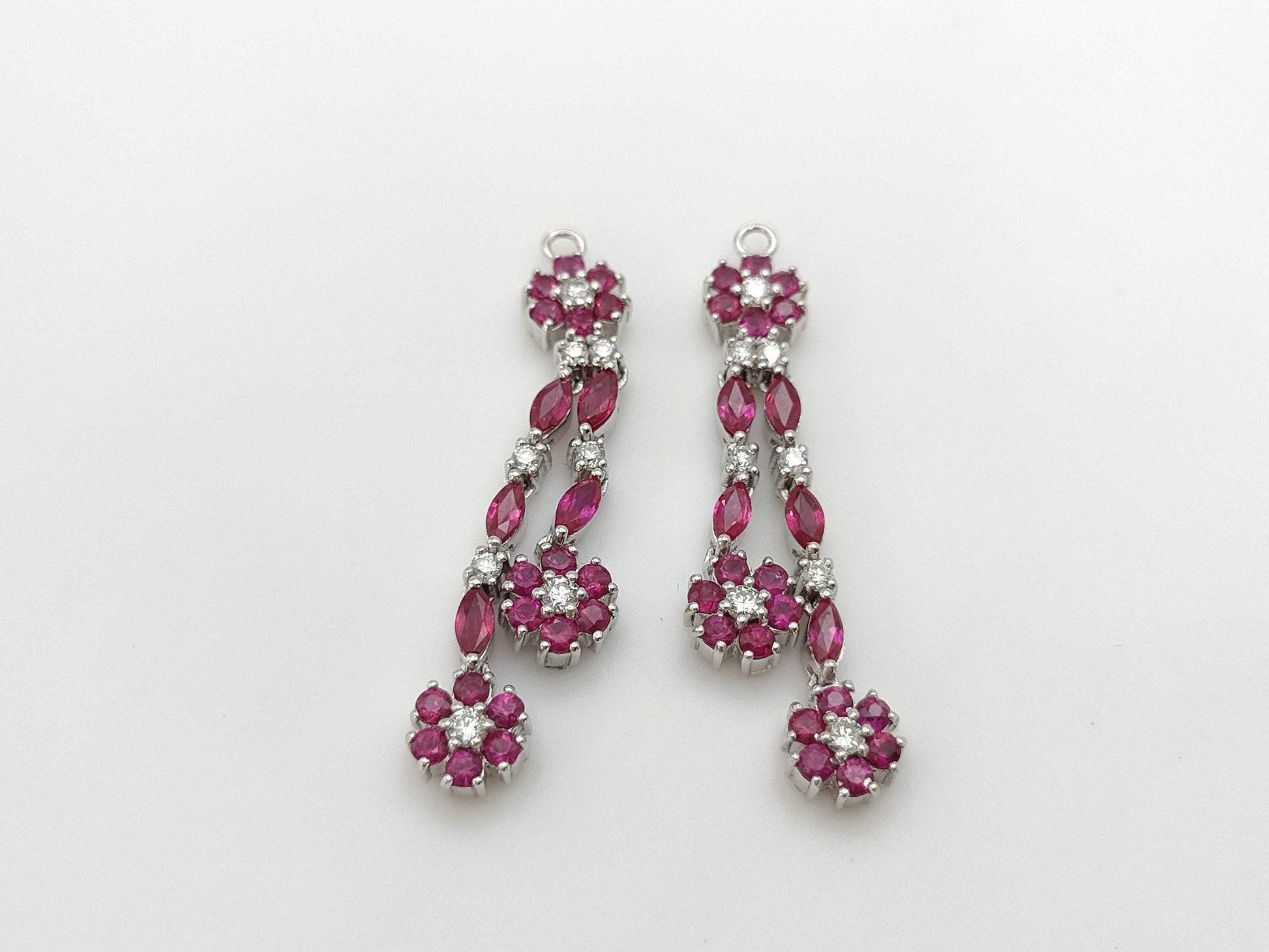 R1.23ct D0.19ct K18WG 6.5g Pendant Top 