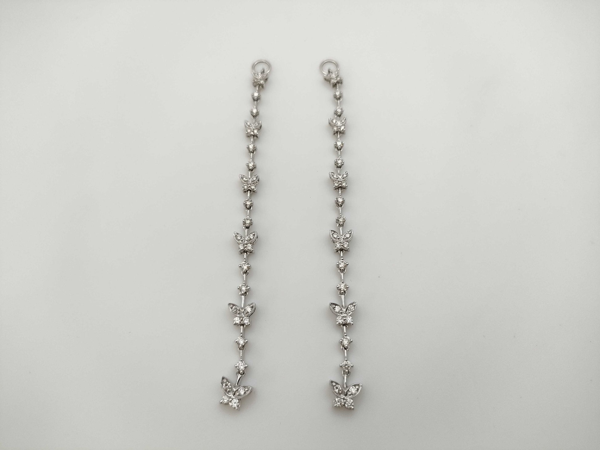 Diamond K18WG 5.9g Charm 