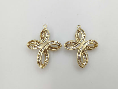 D0.83/0.83ct K18 5.3g Charm 