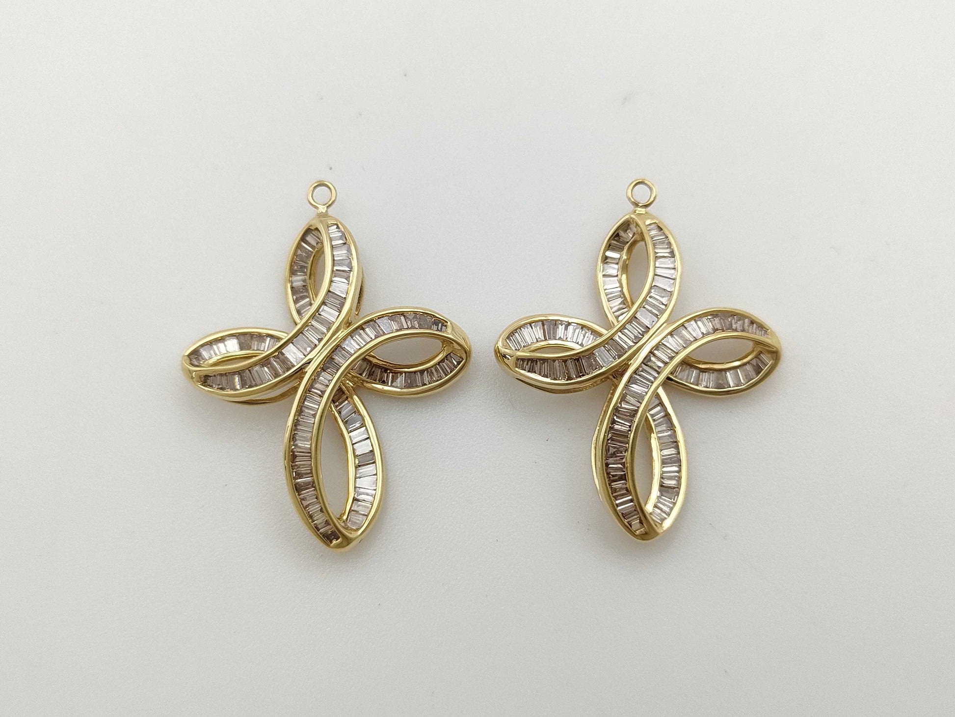 D0.83/0.83ct K18 5.3g Charm 