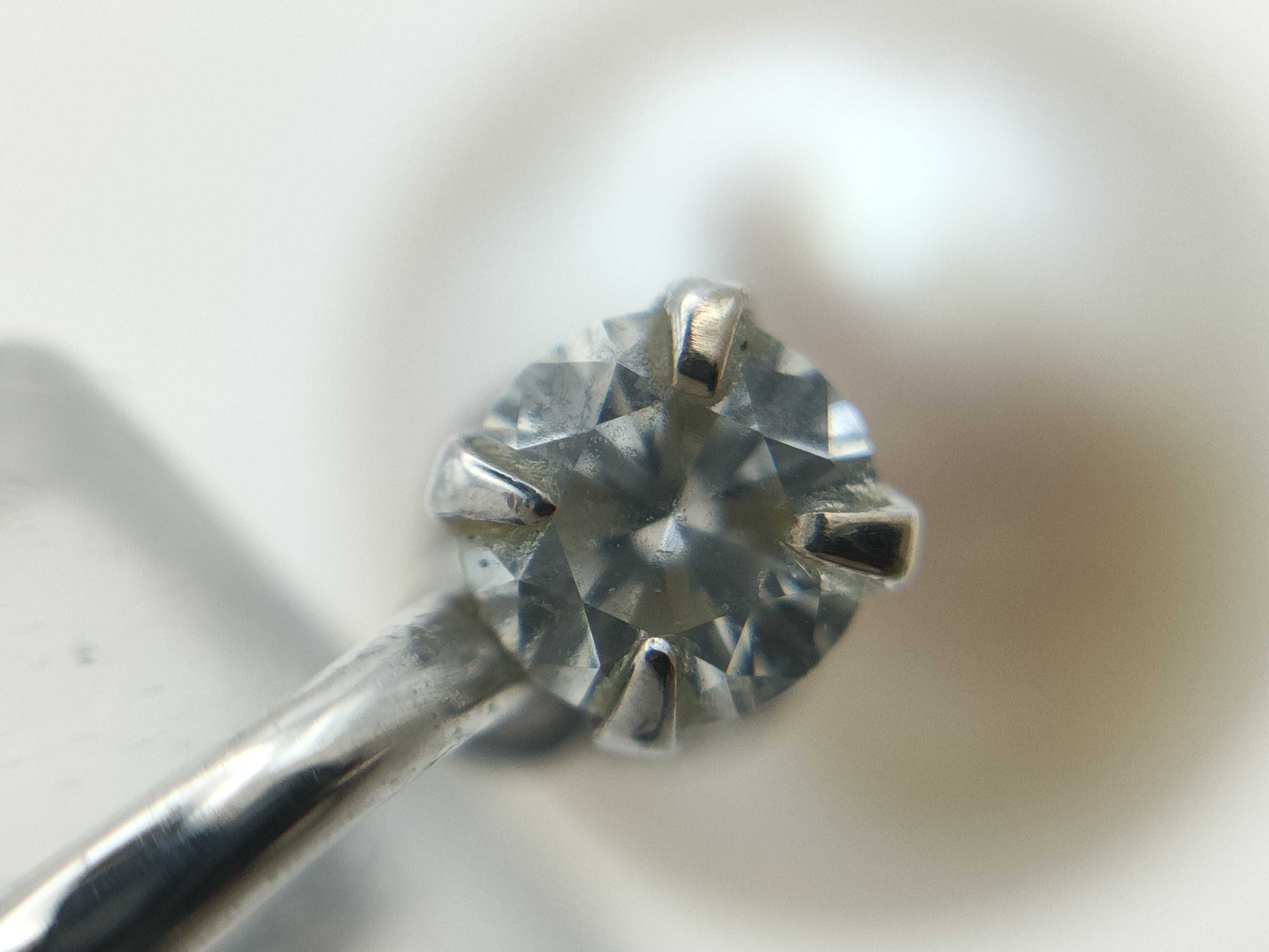 Pearl diameter: Approx. 8.5mm*2, D0.07/0.07ct, 18K White Gold, 2.8g, Earrings 