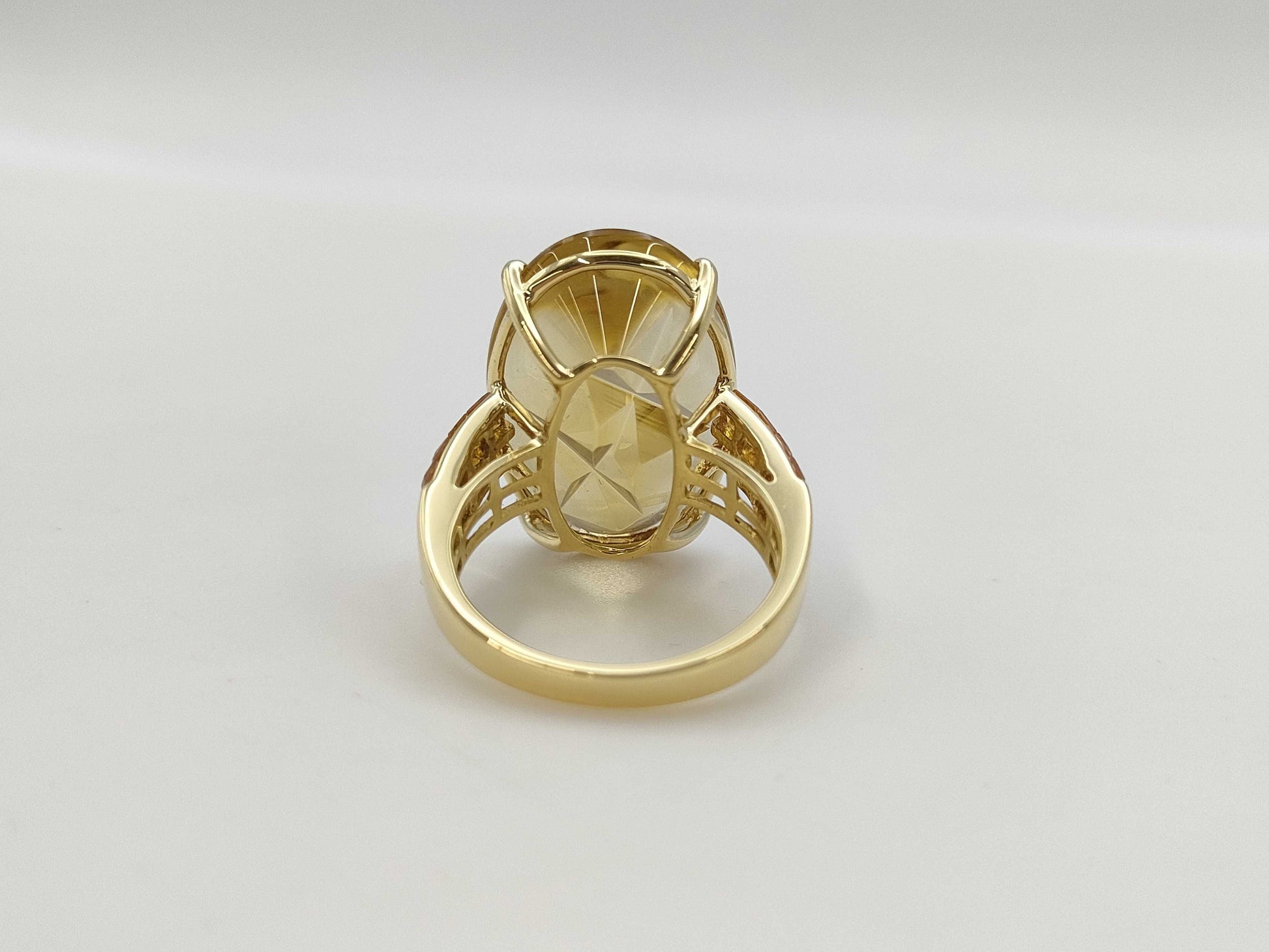 Tom Munsteiner CT13.66ct S1.27ct K18 8.0g Ring 