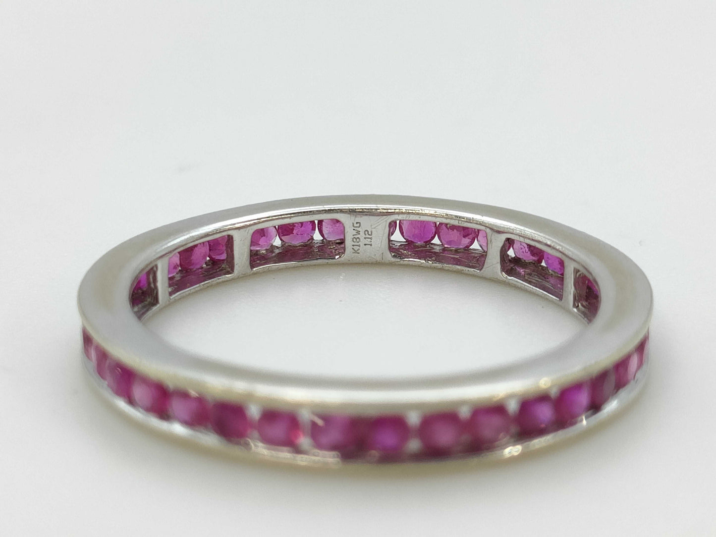 R1.12ct K18WG 2.9g Ring 