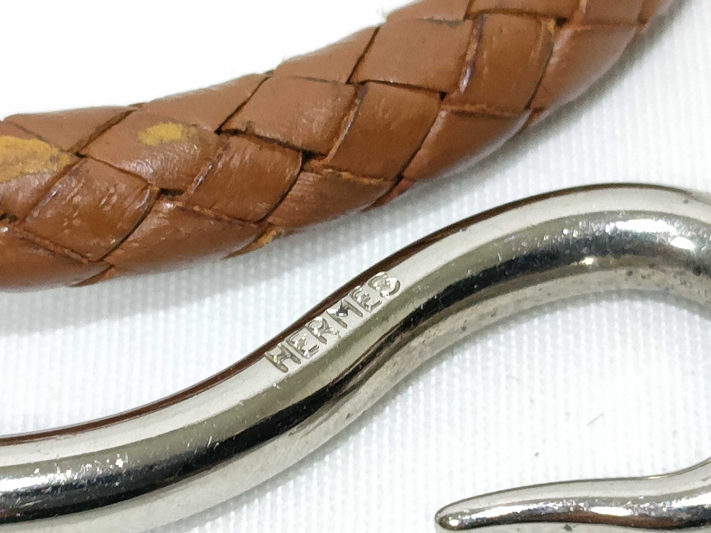 HERMES Jumbo Bracelet, Gold, Sterling Silver Hardware, Bracelet/Bangle