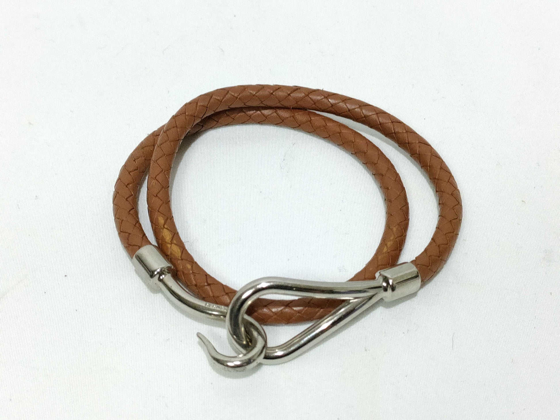 HERMES Jumbo Bracelet, Gold, Sterling Silver Hardware, Bracelet/Bangle