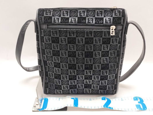 FENDI Shoulder Bag, Black with Silver Hardware