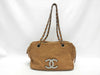 CHANEL Diamond Stitch Chain Tote Bag