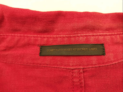 Ys for men Yohji Yamamoto Long Coverall Jacket Red Size 3 Jacket