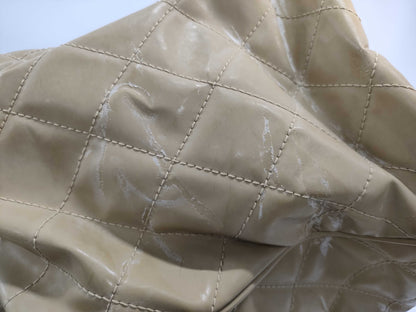 CHANEL Matelasse Supermodel Shoulder Bag Beige Tote Bag