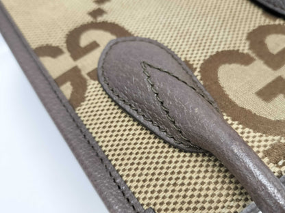 GUCCI Jumbo GG 2-Way Bag with Strap Handbag