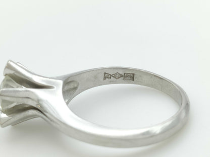 D1.141ct PT900 9.4g Ring 