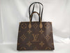 LOUIS VUITTON Monogram On the Go Handbag Tote Bag