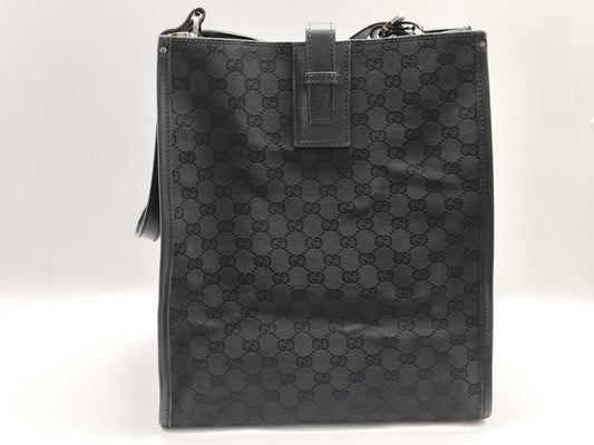 GUCCI GG Canvas GG Canvas Shoulder Bag 109104 Black Shoulder Bag