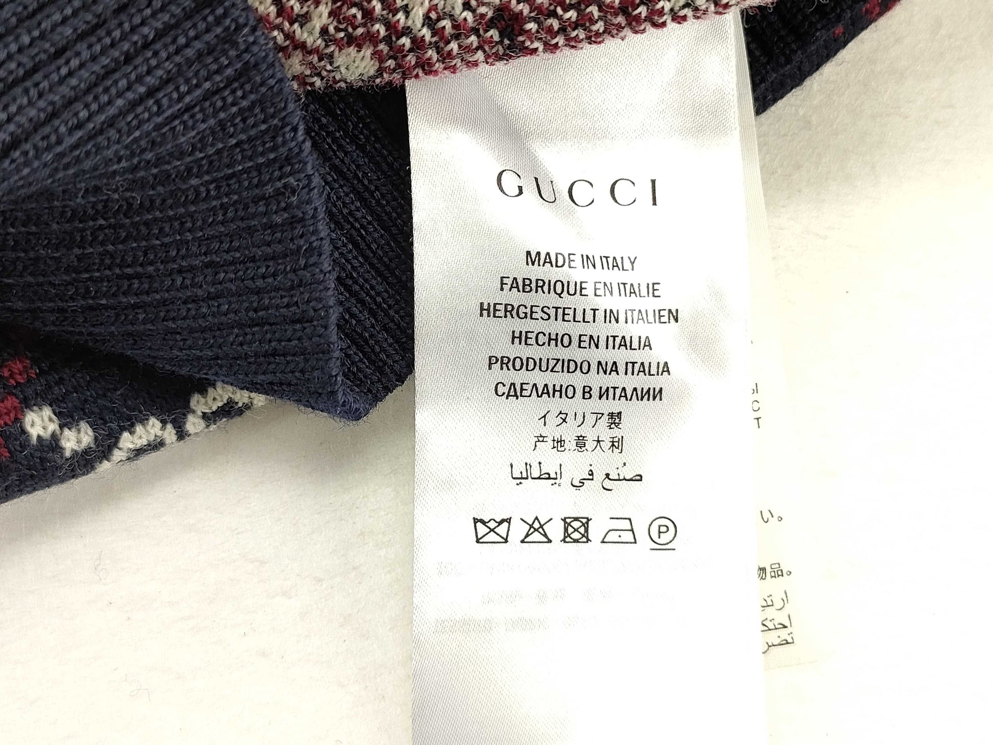 GUCCI Men's GG Pattern Knit Top