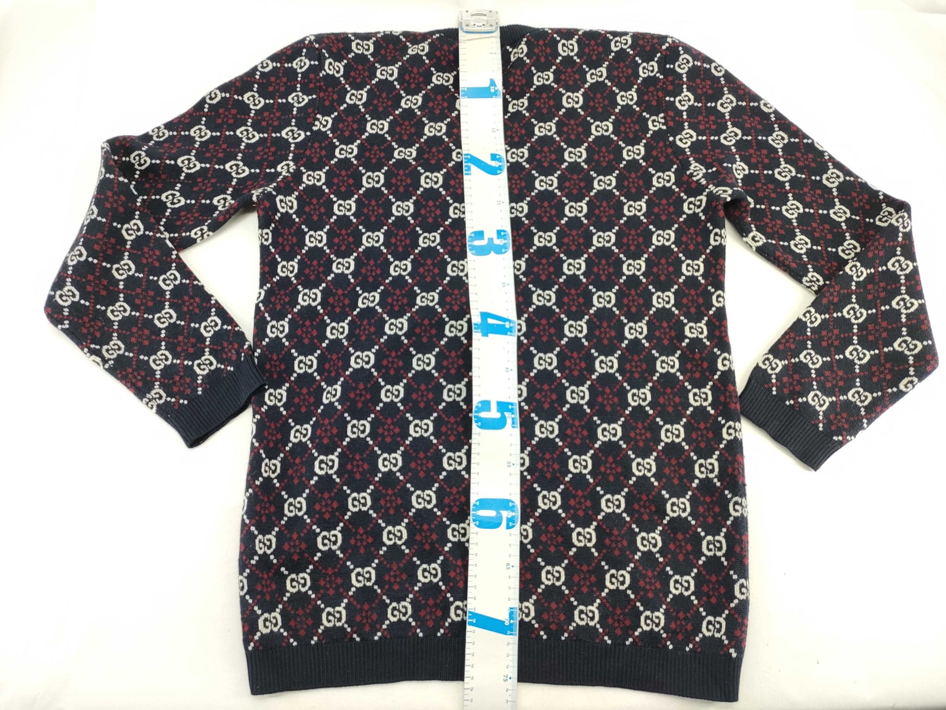 GUCCI Men's GG Pattern Knit Top