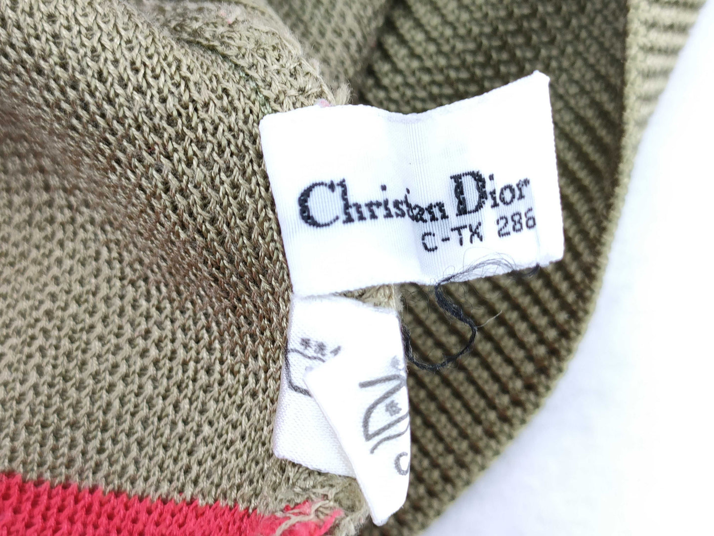 Dior Christian Dior Knit Vest CD Logo Tops