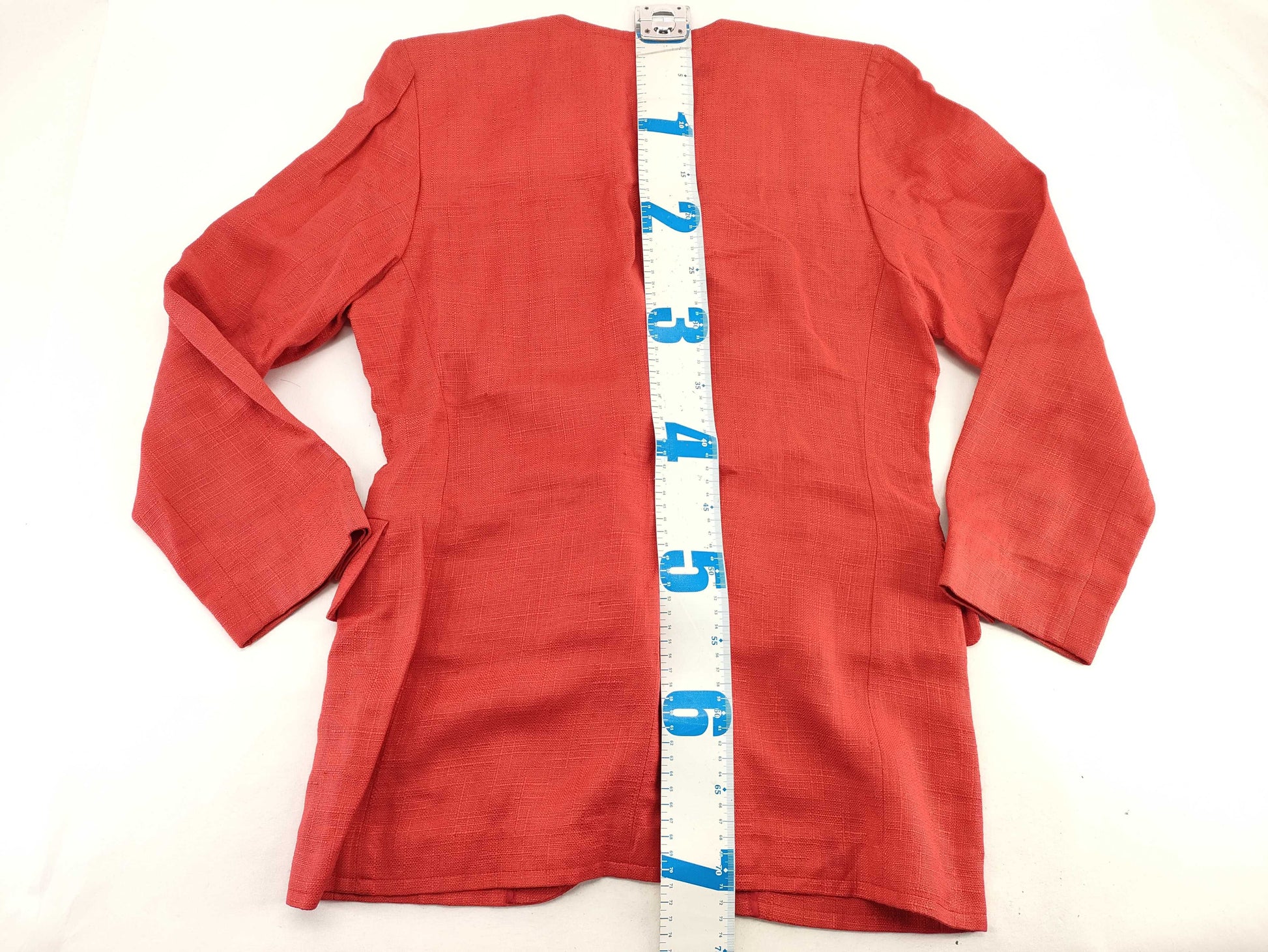 Yves Saint Laurent Gold Button Linen Jacket