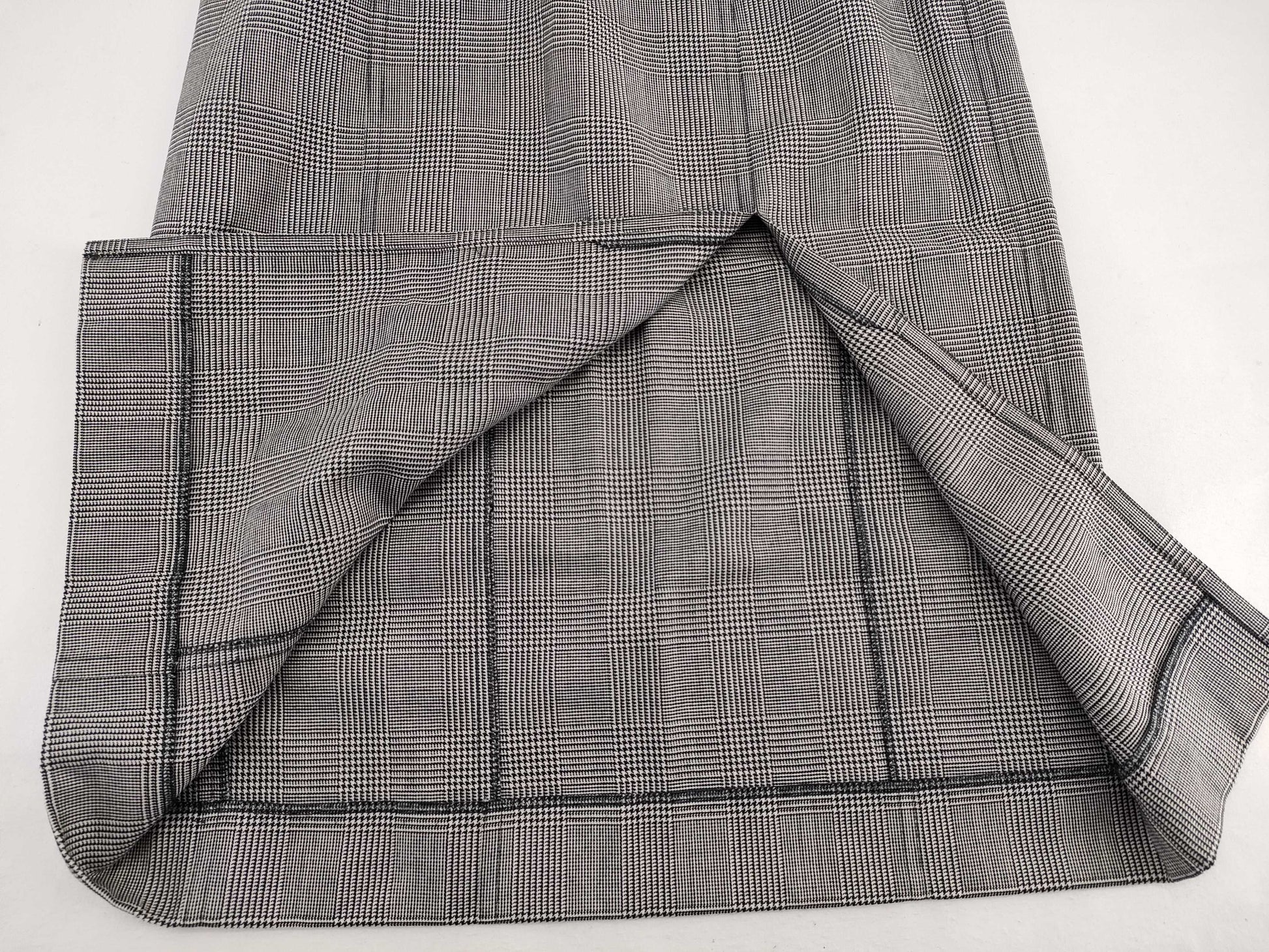 Christian Dior Galliano period houndstooth skirt