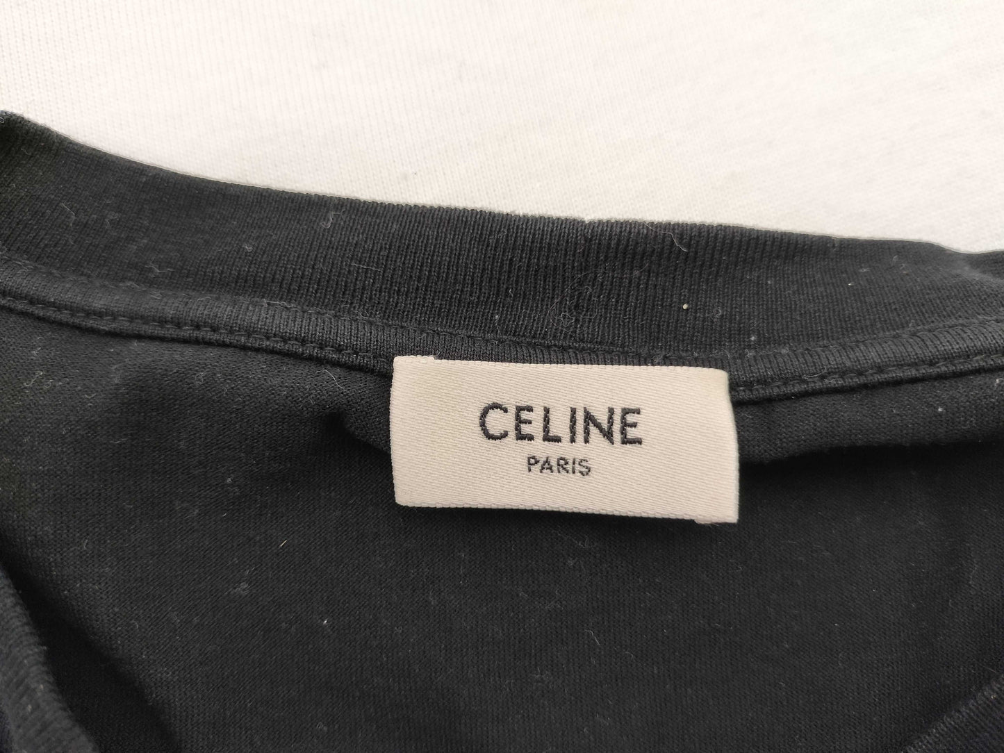 CELINE Triomphe T-shirt Black