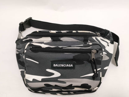BALENCIAGA Camouflage Body Bag 482389 Waist Bag