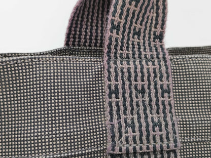 HERMES Air Line Tote MM Gray Handbag