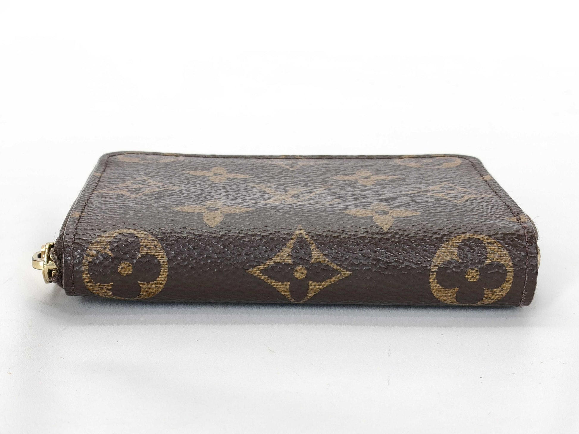 LOUIS VUITTON Monogram Zippy Coin Purse Wallet Coin Case