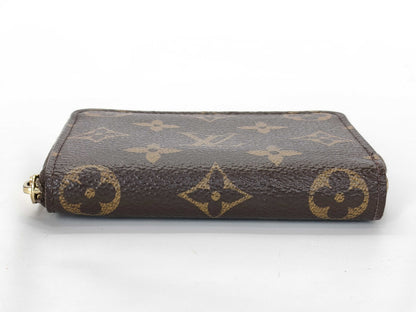 LOUIS VUITTON Monogram Zippy Coin Purse Wallet Coin Case