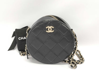 CHANEL Round Chain Shoulder Bag Shoulder Bag