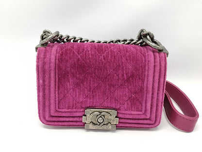 CHANEL Mini Boy Chanel Chain Bag Shoulder Bag