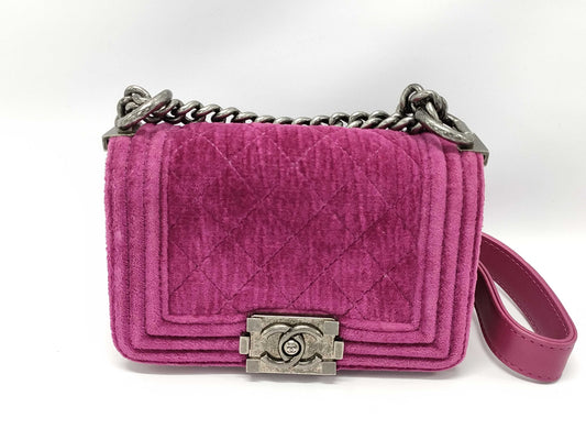 CHANEL Mini Boy Chanel Chain Bag Shoulder Bag