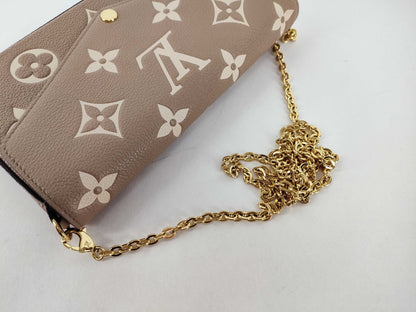 LOUIS VUITTON Monogram Pochette Felicie M82610 Shoulder Bag