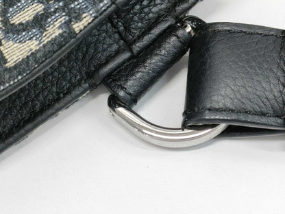 Dior Saddle Trotter Navy Shoulder Bag